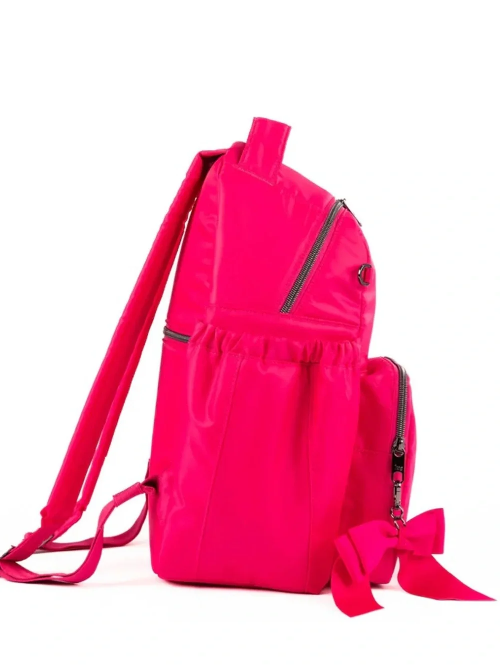 Lug Pattycake Backpack with Bow Rosette Pink